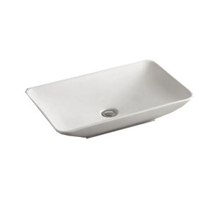 BWS Waskom Inanna 58x36x11.5cm Keramiek Wit