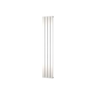 Designradiator Plieger Cavallino Retto Enkel 666 Watt Middenaansluiting 200x29,8 cm Wit