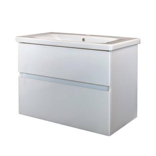 Badkamermeubel Best Design Quick-Greeploos 80x56x44cm Onderkast + Wastafel (3 kleuren)