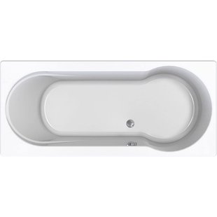 Inbouw Duo Ligbad Wisa New Fontana 170x75x50 cm Wit