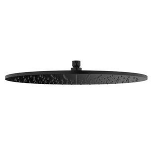 BWS Hoofddouche Luxe Rond 40x40 cm Mat Zwart BWS Hoofddouche Luxe Rond 40x40 cm Mat Zwart
