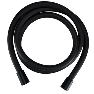 BWS Doucheslang Kunststof 150 cm Mat Zwart