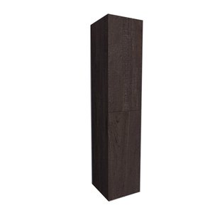 Kolomkast BWS Warschau 160x35x35cm MDF Omkeerbaar Wood Dark Brown