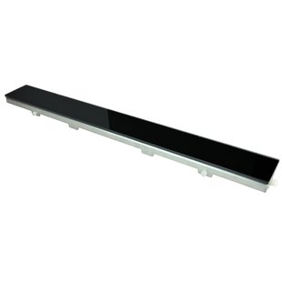 BWS Glasrooster Tbv RVS Douchegoot 50x7 cm Zwart BWS Glasrooster Tbv RVS Douchegoot 50x7 cm Zwart