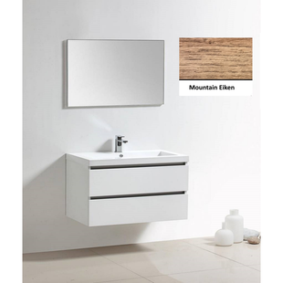 Badkamermeubelset Sanilux Trendline 100x47x50 cm 1 Kraangat Mountain Eik