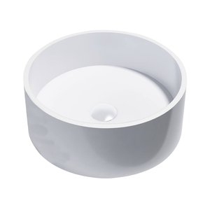 Opbouw Waskom Best Design Just Solid Surface Knock 40 cm Mat Wit