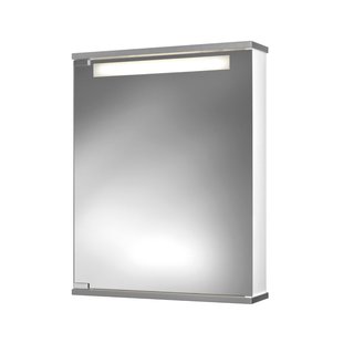 Spiegelkast Go By Van Marcke Cento 50x65x14cm MDF Verlichting Wit