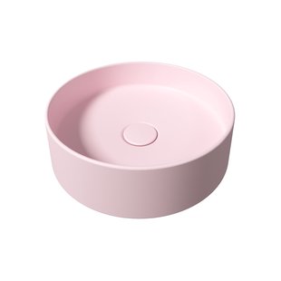 Opbouw Waskom Salenzi Hide Circle 40x12 cm Mat Roze (inclusief bijpassende afvoerplug) Opbouw Waskom Salenzi Hide Circle 40x12 cm Mat Roze (inclusief bijpassende afvoerplug)