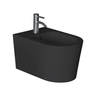 Bidet Salenzi Form Square Mat Zwart (exclusief kraan)