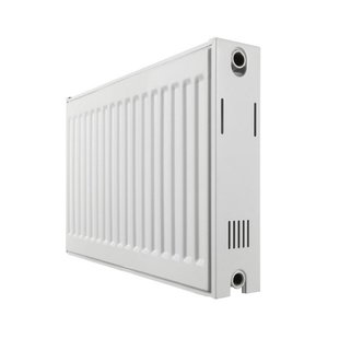 Paneelradiator Haceka Sanivesk Duo 100x90 cm Wit Zij-Aansluiting (2195 Watt)