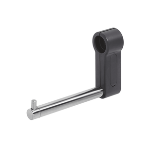 OUTLET Toiletrolhouder voor Opklapbare Toiletbeugel Tiger Boston Comfort en Safety RVS