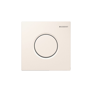 Bedieningspaneel Geberit Sigma 01 incl Achterpaneel voor Urinoir Wit