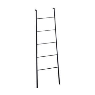 Handdoekrek Sapho Sega Staand 55x170x7 cm Zwart