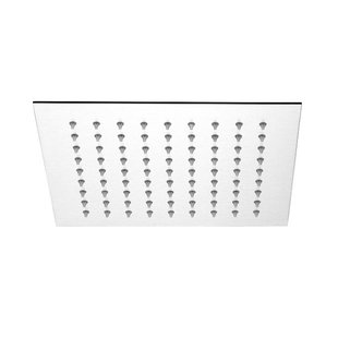 Douchekop Schutte Strasbourg Vierkant 20cm RVS Chroom