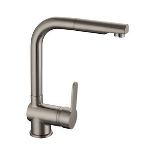 Keukenmengkraan Schutte London Hoge Draaibare en Uittrekbare Uitloop Hoge Druk RVS