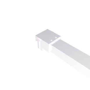 BWS Inloopdouche Pro Line Middenband 80x200 Mat Wit Profiel en Stabilisatiestang