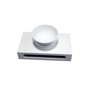 Fontein met Planchet Sanilux inclusief Ronde Solid Surface Waskom 20 cm