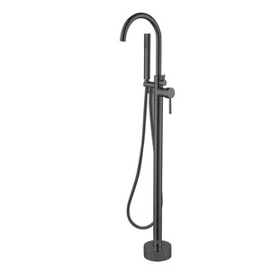 Vrijstaande Badmengkraan Best Design Moya 120 cm met Handdouche Gunmetal