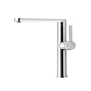 Wastafelmengkraan Sapho Stork 1-hendel Uitloop Recht 27.3 cm Chroom