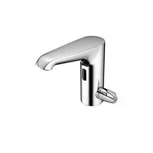 Elektronische Wastafelmengkraan Schell Xeris Chroom met Stekkertransformator