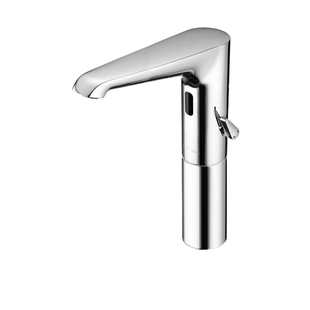 Elektronische Wastafelmengkraan Schell Xeris E HD-M Large Chroom met Stekkertransformator