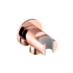 Handdouchehouder Best Design Lyon Opsteek Muuraansluiting Mat Rose Goud