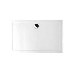 Douchebak Gegoten Marmer Sapho Karia 110x90x4 cm Rechthoek Wit