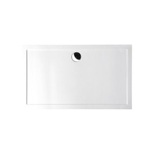 Douchebak Gegoten Marmer Sapho Karia 120x90x4 cm Rechthoek Wit