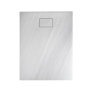 Douchebak Gegoten Marmer Sapho Acora 120x80x3.5 cm Rechthoek Steen Wit Douchebak Gegoten Marmer Sapho Acora 120x80x3.5 cm Rechthoek Steen Wit