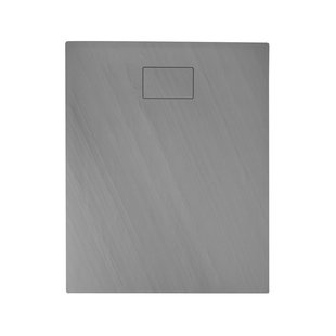Douchebak Gegoten Marmer Sapho Acora 120x90x3.5 cm Rechthoek Steen Grijs