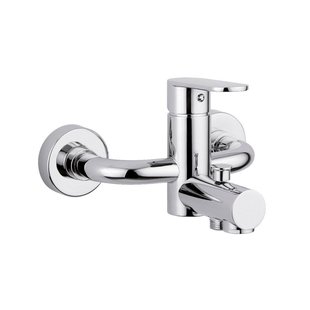 Opbouw Badkraan Sapho Dandy Mengkraan 1-hendel 16 cm Chroom