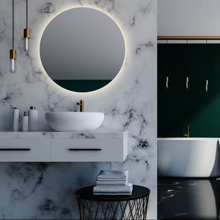 Badkamerspiegel Martens & Meijer Rotondo met Indirecte Verlichting Rondom (alle maten)