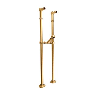 Badkraan Vloeraansluiting Sapho Antea Brons (paar)