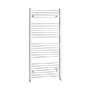 Handdoekradiator Sapho Direct Recht 75x132.2 cm 864W Wit