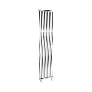 Designradiator Sapho Onda Gebogen 40x170cm 425W Chroom