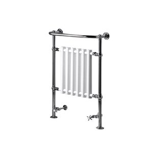 Handdoekradiator Sapho Cork 67.5x96 cm 550W Chroom / Wit