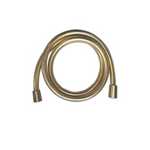 Luxe Doucheslang Wiesbaden Kunststof Geborsteld Messing 150 cm Goud