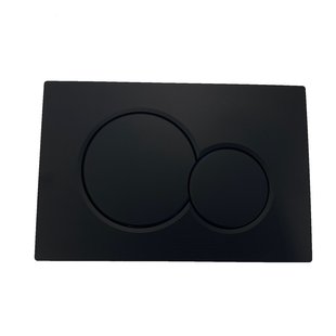 Bedieningsplaat Sigma by Geberit Frontbediening Mat Zwart