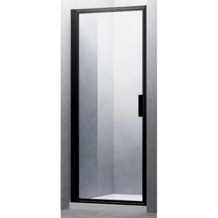BWS Nisdeur Recta 90x200 cm 8 mm NANO Glas Mat Zwart Profiel BWS Nisdeur Recta 90x200 cm 8 mm NANO Glas Mat Zwart Profiel