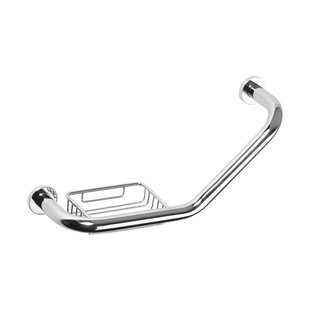 Handgreep Sapho X-Round 40 cm met Zeephouder Chroom