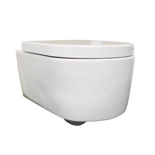 Wandcloset BWS Cora met Soft-Close Toiletzitting Diepspoel Wit