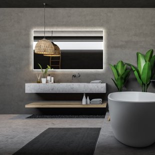 Spiegel Gliss Design Style Framework 11 mm LED Verlichting 180cm