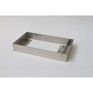 INK Fonteinframe Jazz XS Staal Met Handdoekhouder Rechts Geborsteld RVS 36x20x5 cm