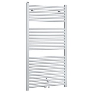 Radiator Wiesbaden Elara 118,5x45 cm Midden-Onder Aansluiting Wit (538 Watt)