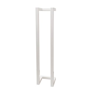 BWS Handdoekenrek Industrieel | 60x12.5x12.5cm | Mat Wit