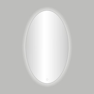 Badkamerspiegel Best Design Divo-60 LED Sfeerverlichting 60x80 cm Ovaal
