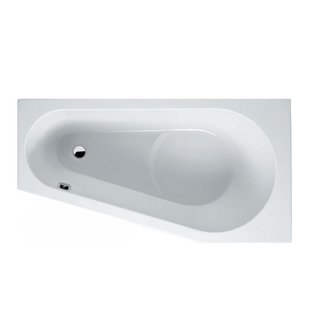 Ligbad Riho Delta 160 x 80 cm LINKS wit