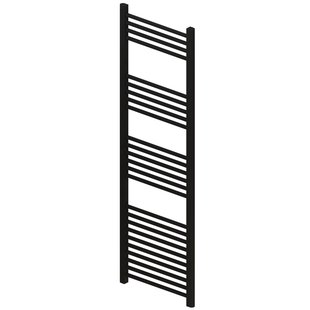 Radiator BWS Wingrave 180x40 cm Mat Zwart Zij-Onderaansluiting (764 Watt)