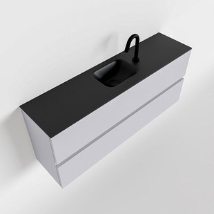 MONDIAZ ADA 120cm toiletmeubel cale. LEX wastafel urban midden 1 kraangat