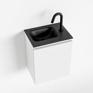 MONDIAZ OLAN 40cm toiletmeubel talc. LEX wastafel urban links 1 kraangat